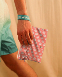 Coral Shell Towel + Pocket