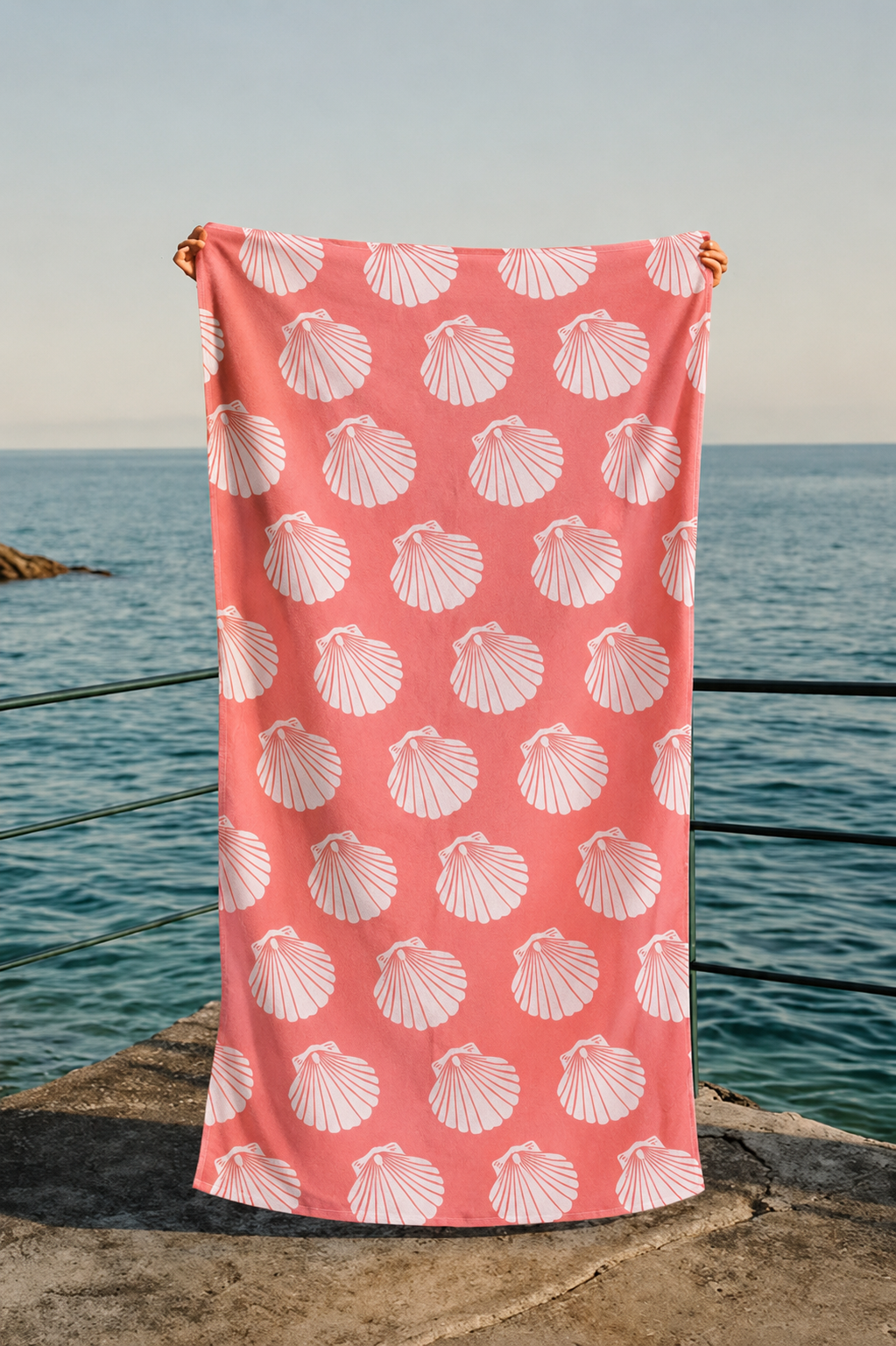 Coral Shell Towel