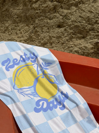 Lemon Zest Towel + Pocket