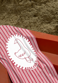 Duck's Line Towel + Pocket