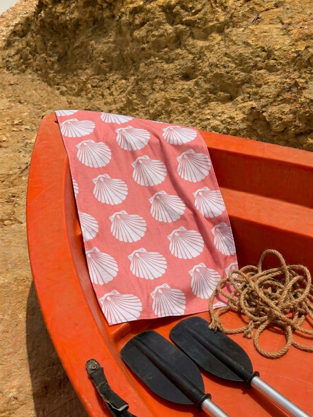 Coral Shell Towel
